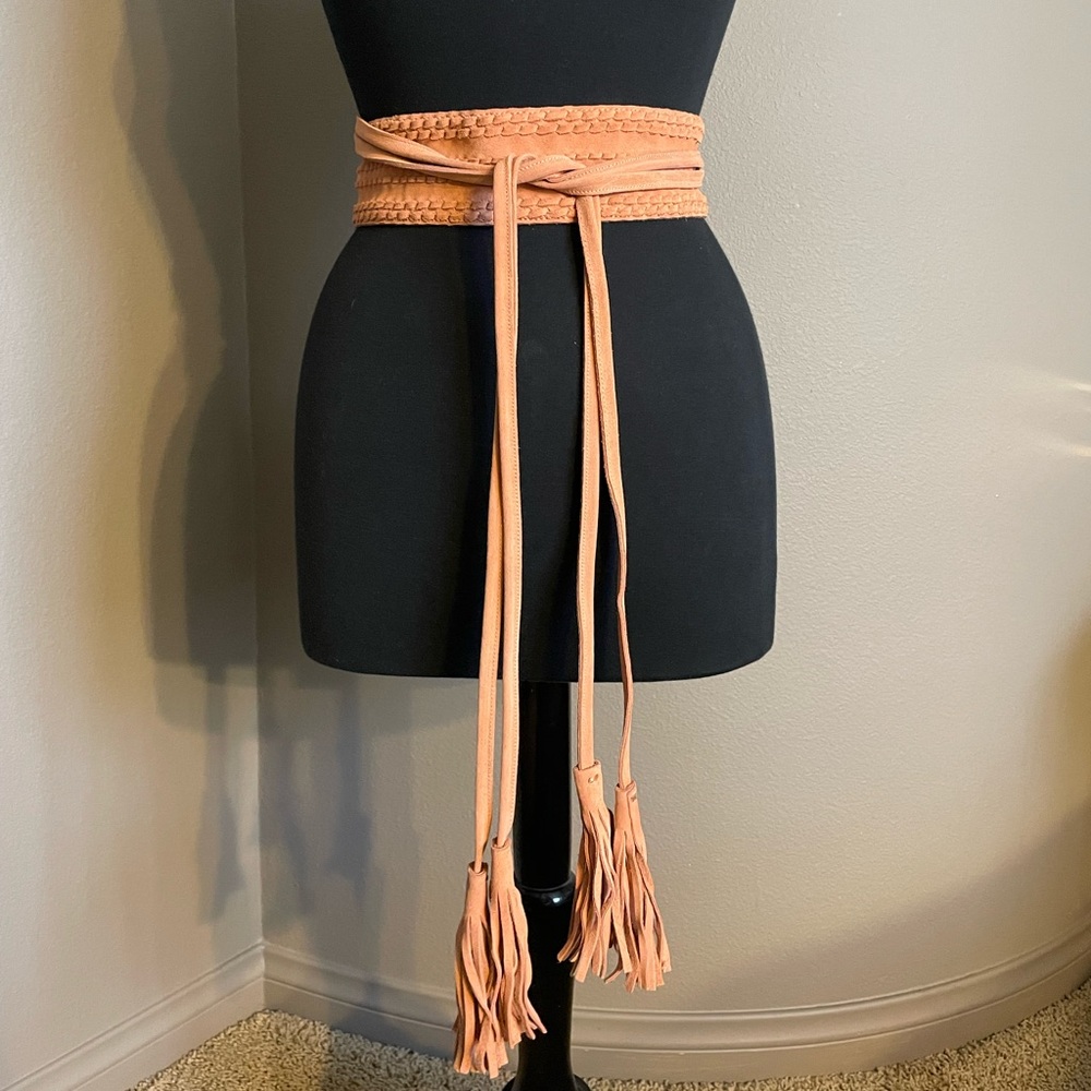 Maje Anoushka Suede Belt NWT
